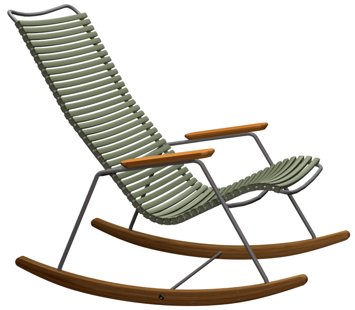 CLICK Outdoor Rocking Chair - HOUE - Outdoor Furniture - Olive Green - HORNE