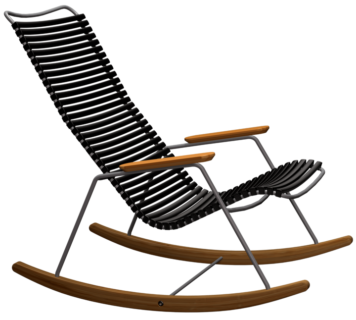 CLICK Outdoor Rocking Chair - HOUE - Outdoor Furniture - Black - HORNE