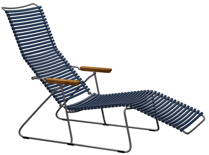CLICK Sunlounger - HOUE - Outdoor Furniture - Dark Blue - HORNE