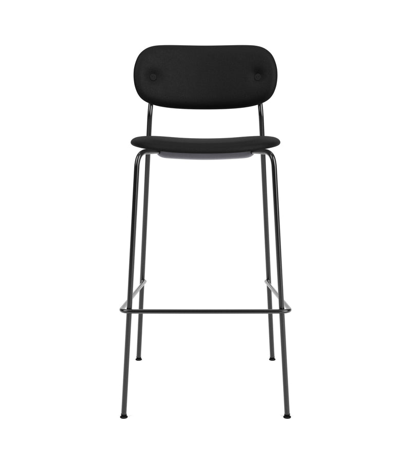 Co Bar Chair - Fully Upholstered - Audo Copenhagen - Chairs - Black Frame/ Audo Boucle 02 (Beige) - HORNE