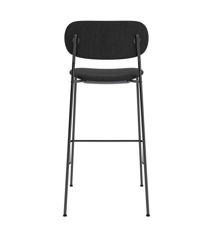 Co Bar Chair - Fully Upholstered - Audo Copenhagen - Chairs - Black Frame/ Re - wool 0198 (Black) - HORNE