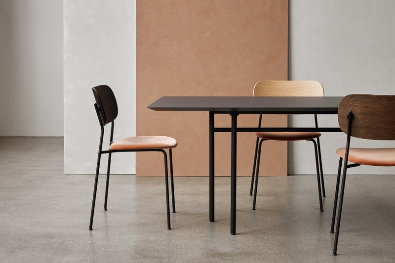 Co Chair - w/o Armrest - Audo Copenhagen - Chairs - Black / Dark Oak - HORNE