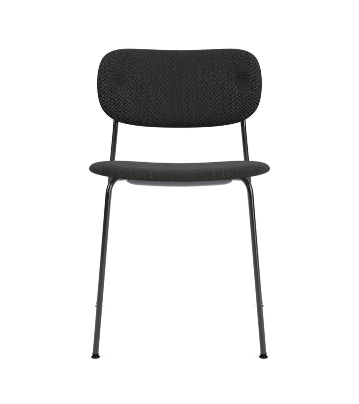 Co Dining Chair - Fully Upholstered - Audo Copenhagen - Chairs - Black - Re - wool 0198 (Black) - HORNE