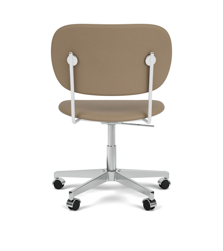 Co Task Chair - Fully Upholstered - Audo Copenhagen - Chairs - Sierra Leather 1611 (Stone) - No Armrests - HORNE