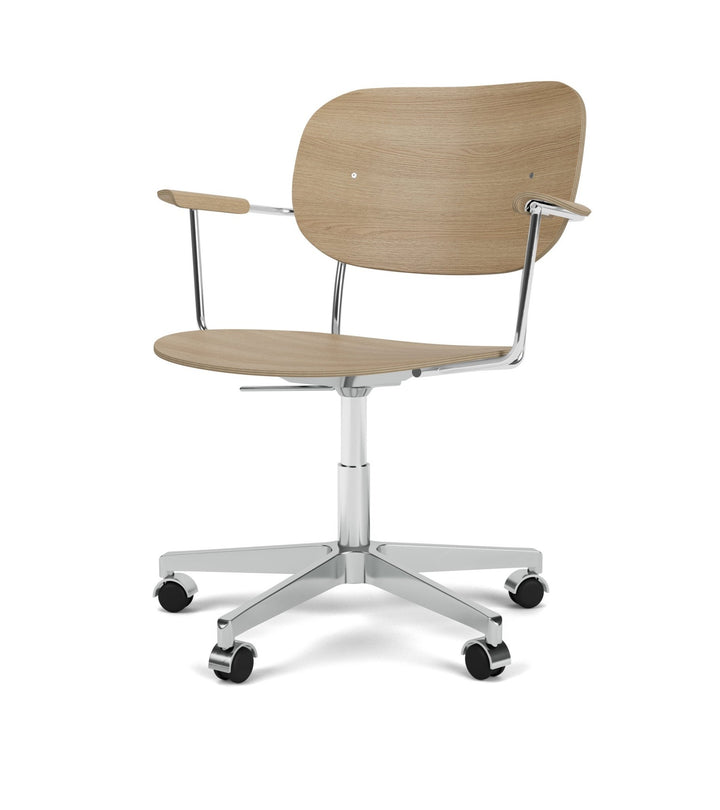 Co Task Chair - Veneer - Audo Copenhagen - Chairs - Natural Oak - Armrests - HORNE