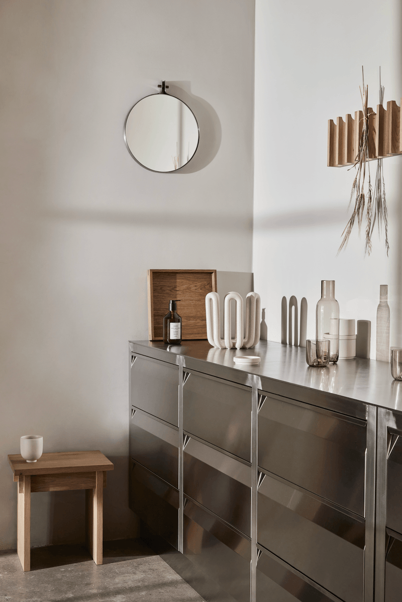 Column Coat Rack - Kristina Dam - Coat + Key Racks - Natural Oak - HORNE
