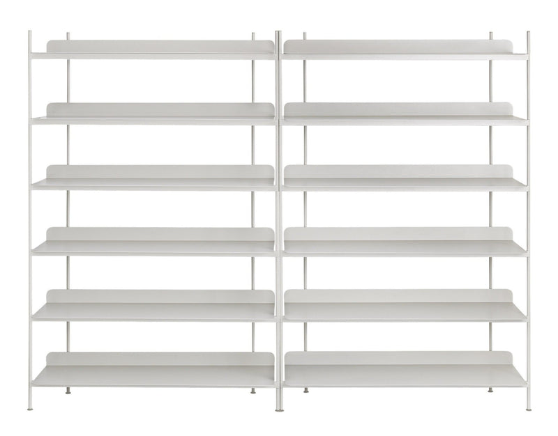 Compile Shelving System - Muuto - Shelving - Config 1 - Black - HORNE