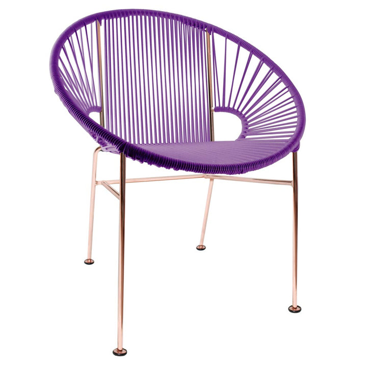Concha Chair - Copper Base - Set of 2 - Innit Designs - Chairs - Purple - HORNE