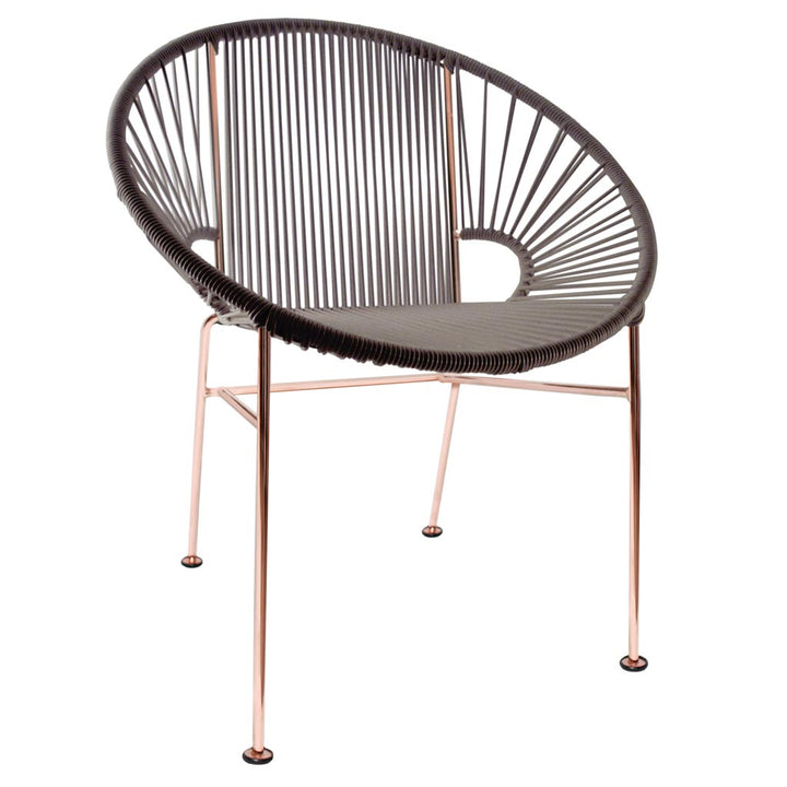 Concha Chair - Copper Base - Set of 2 - Innit Designs - Chairs - Grey - HORNE