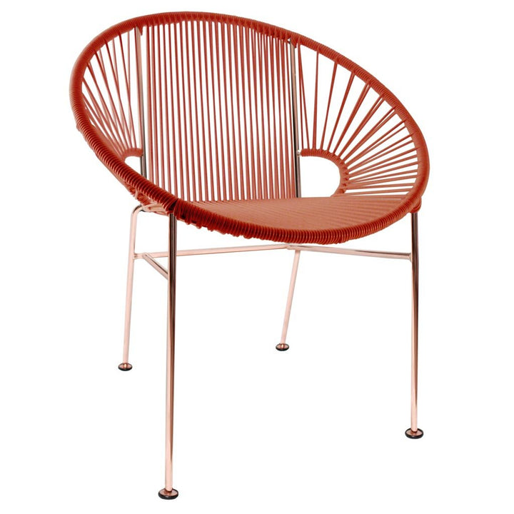 Concha Chair - Copper Base - Set of 2 - Innit Designs - Chairs - Red - HORNE