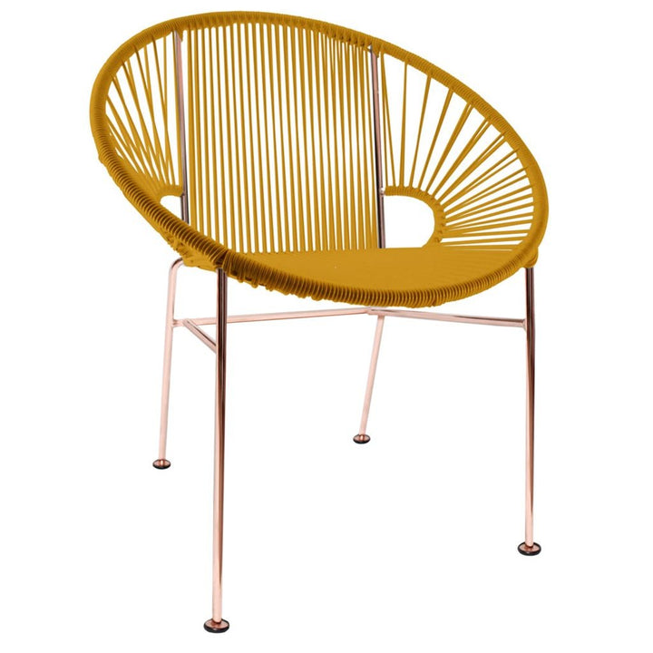 Concha Chair - Copper Base - Set of 2 - Innit Designs - Chairs - Caramel - HORNE