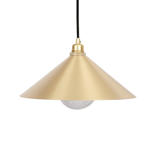 Cone Shade Brass - Frama Lighting - Ceiling Lights - Medium - HORNE