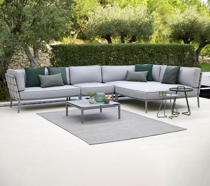 Conic Daybed Module - Cane Line - Outdoor Furniture - Dark Grey - HORNE