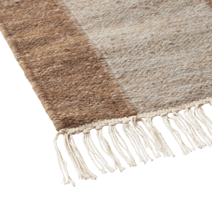 Contemporary Kelim Rug - Kristina Dam - Rugs - Large - Grey - HORNE