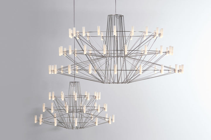 Coppélia Suspended Chandelier - Moooi - Chandeliers - Large - Black - HORNE