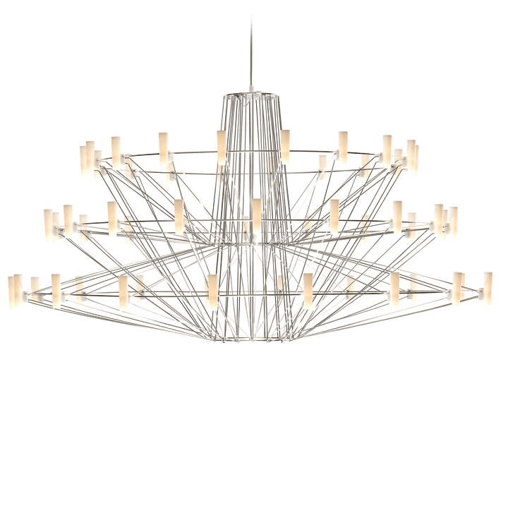 Coppélia Suspended Chandelier - Moooi - Chandeliers - Large - Chrome - HORNE