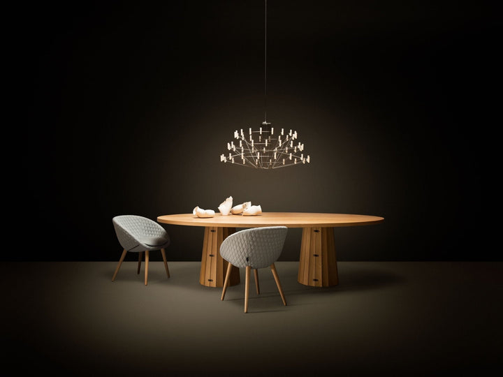 Coppélia Suspended Chandelier - Moooi - Chandeliers - Large - Black - HORNE