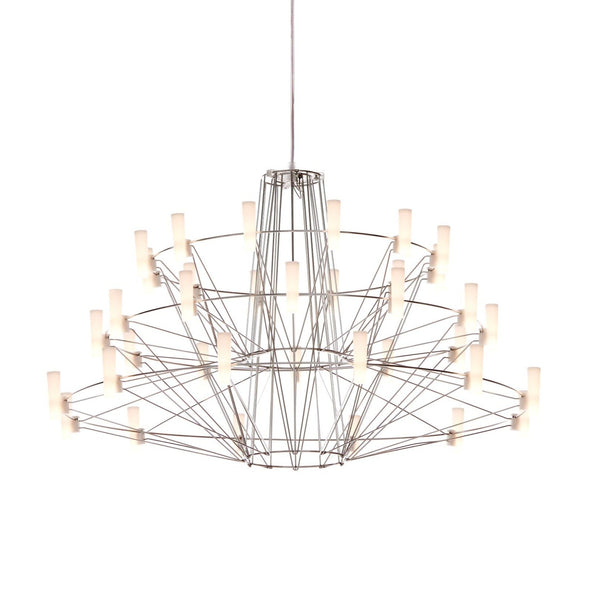 Coppélia Suspended Chandelier - Moooi - Chandeliers - Small - Chrome - HORNE
