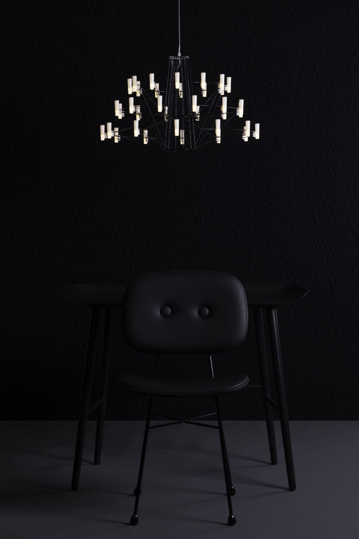 Coppélia Suspended Chandelier - Moooi - Chandeliers - Large - Black - HORNE