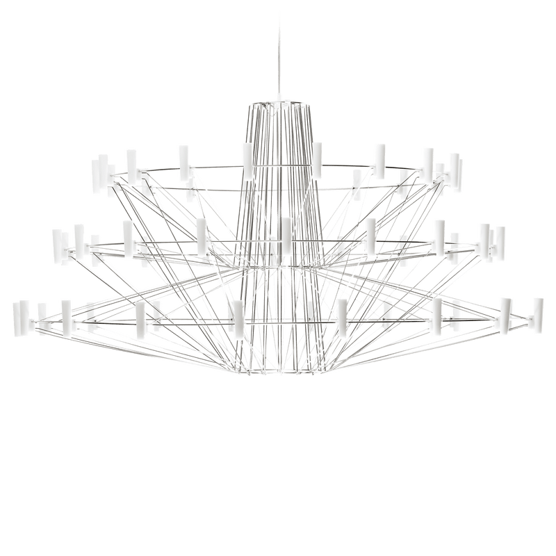 Coppélia Suspended Chandelier - Moooi - Chandeliers - Small - Black - HORNE
