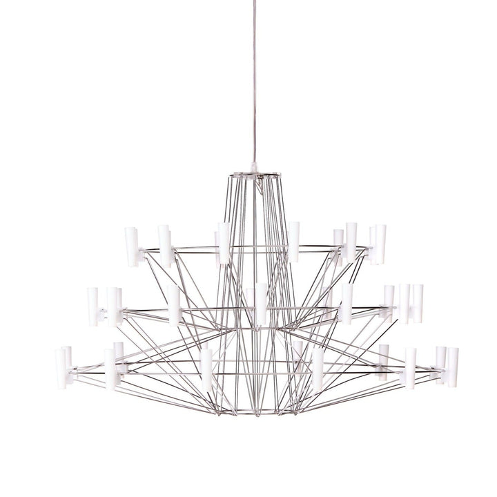 Coppélia Suspended Chandelier - Moooi - Chandeliers - Small - Chrome - HORNE