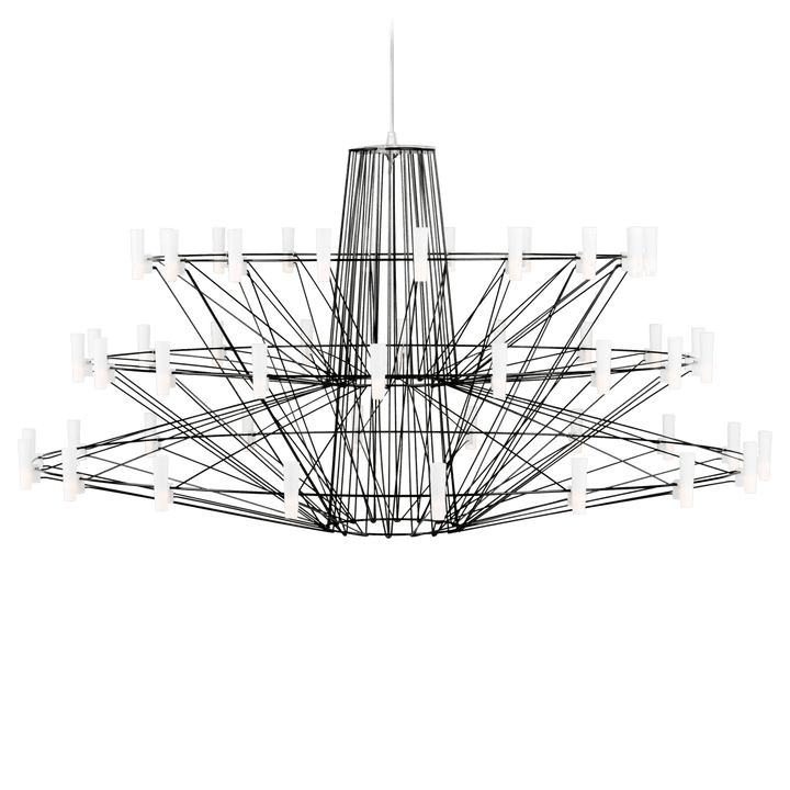 Coppélia Suspended Chandelier - Moooi - Chandeliers - Large - Black - HORNE