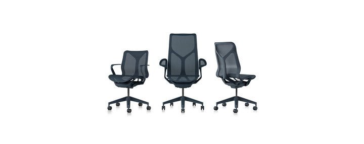 Cosm™ Chair - High Back - Herman Miller® - Chairs - Graphite Frame/Chassis/Base - HORNE