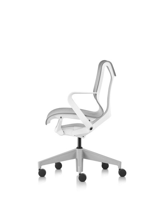 Cosm™ Chair - Low Back - Herman Miller® - Chairs - Fixed Arms - Nightfall Frame/Chassis/Base - HORNE