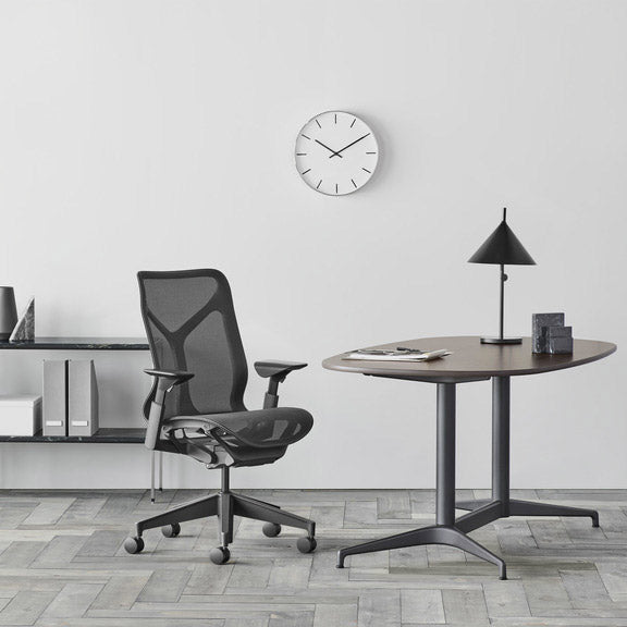 Cosm™ Chair - Low Back - Herman Miller® - Chairs - Fixed Arms - Nightfall Frame/Chassis/Base - HORNE