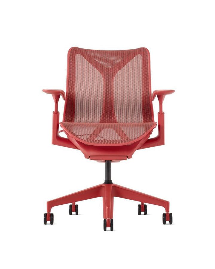 Cosm™ Chair - Low Back - Herman Miller® - Chairs - Fixed Arms - Nightfall Frame/Chassis/Base - HORNE