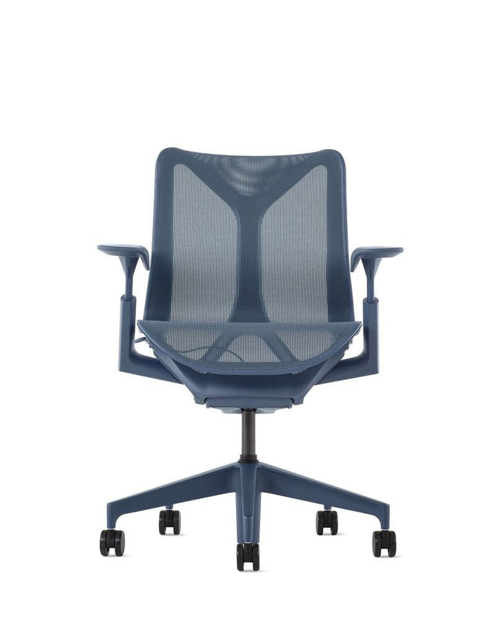 Cosm™ Chair - Low Back - Herman Miller® - Chairs - Fixed Arms - Nightfall Frame/Chassis/Base - HORNE