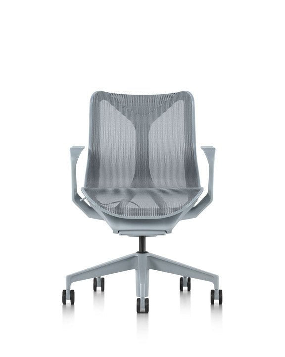 Cosm™ Chair - Low Back - Herman Miller® - Chairs - Fixed Arms - Nightfall Frame/Chassis/Base - HORNE