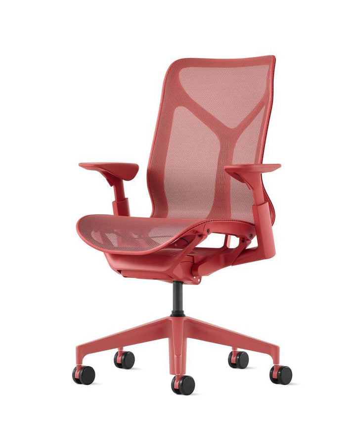 Cosm™ Chair - Mid Back - Herman Miller® - Chairs - White Frame/Chassis with Mineral Base - HORNE