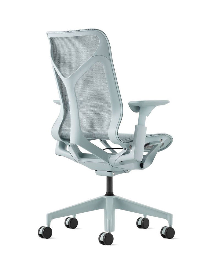 Cosm™ Chair - Mid Back - Herman Miller® - Chairs - White Frame/Chassis with Mineral Base - HORNE