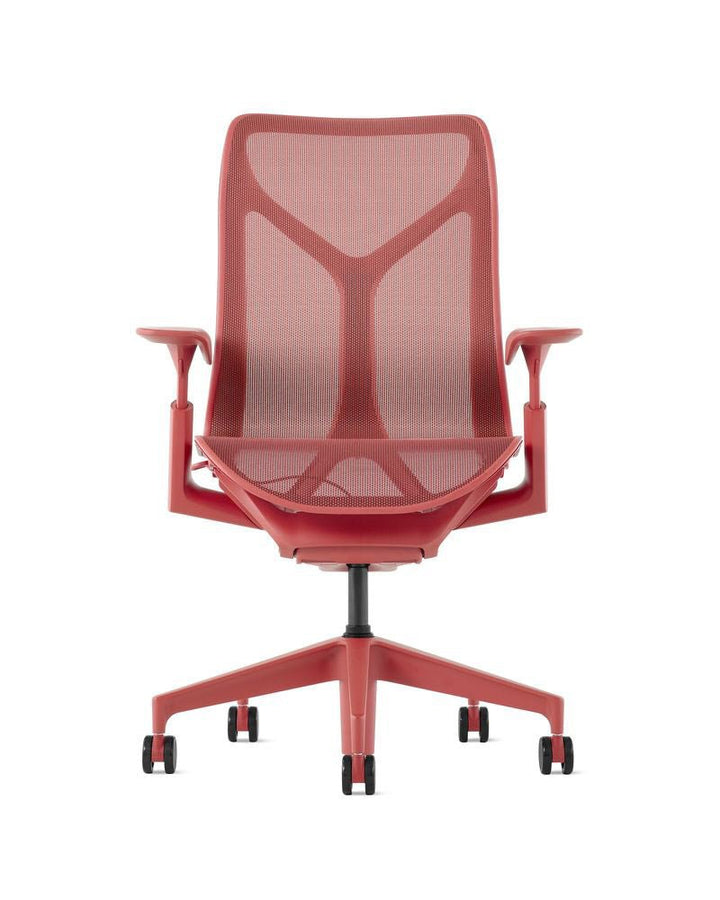 Cosm™ Chair - Mid Back - Herman Miller® - Chairs - White Frame/Chassis with Mineral Base - HORNE