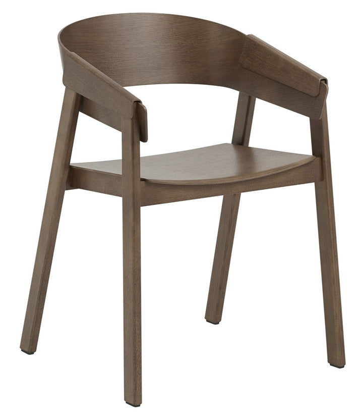 Cover Armchair - Muuto - Chairs - Stained Dark Brown - HORNE