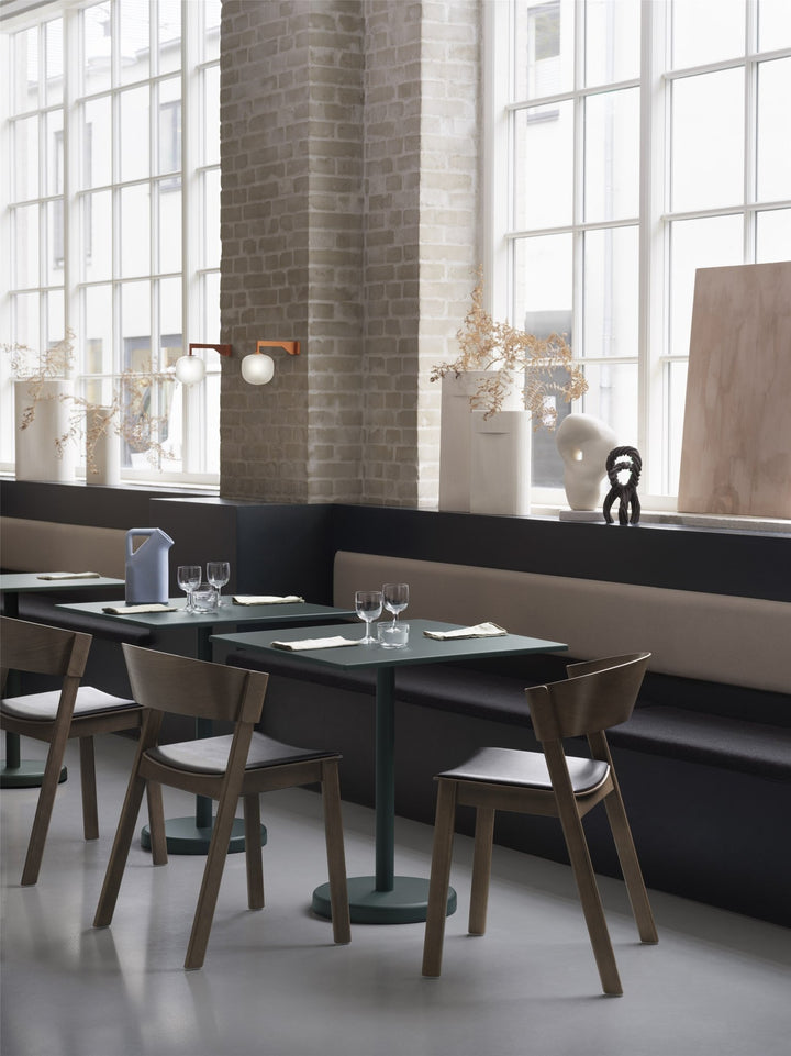 Cover Side Chair - Muuto - Chairs - Refine Leather Stone/Dark Beige - HORNE