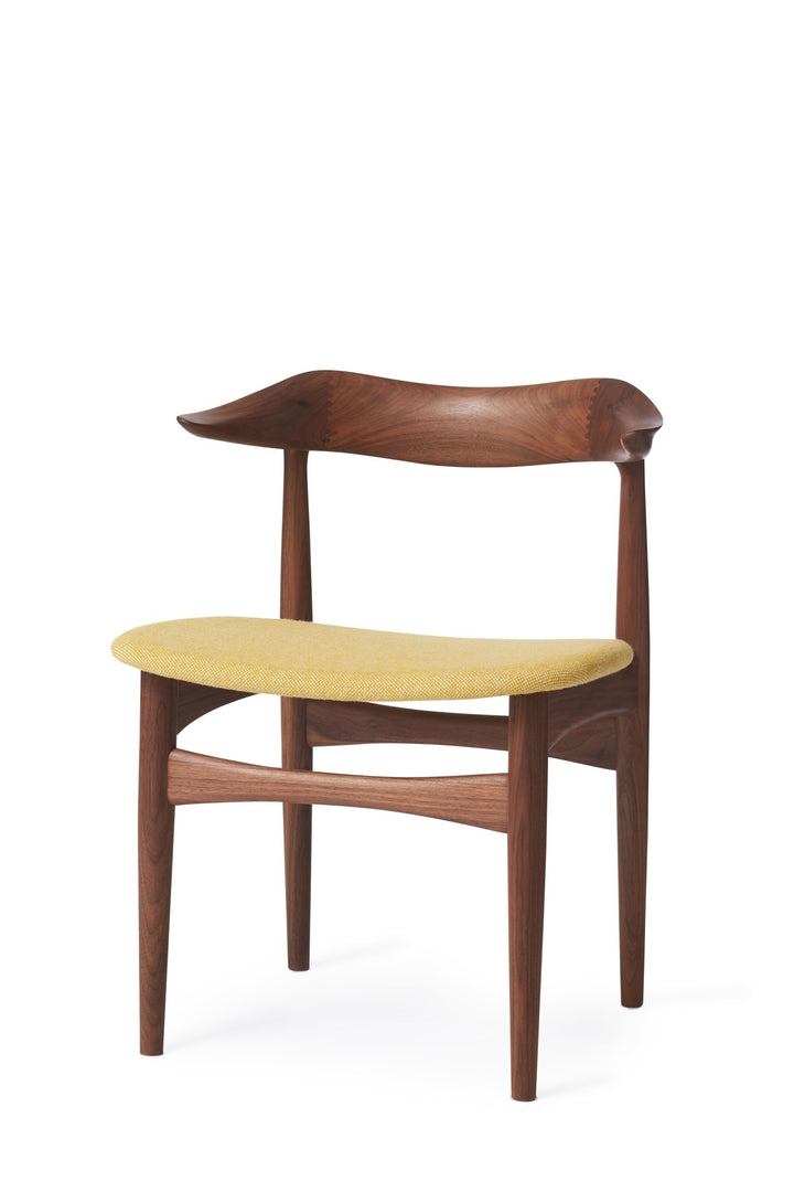 Cow Horn Dining Chair - Warm Nordic - Chairs - Hallingdal 407 - Walnut - HORNE