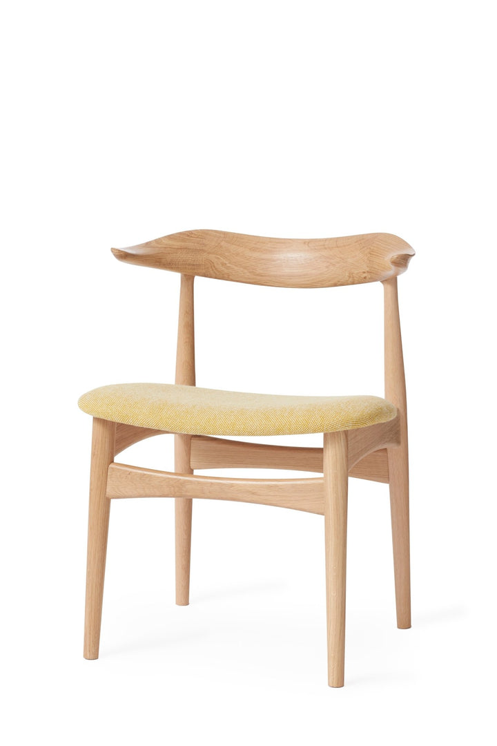Cow Horn Dining Chair - Warm Nordic - Chairs - Hallingdal 407 - Oak - HORNE