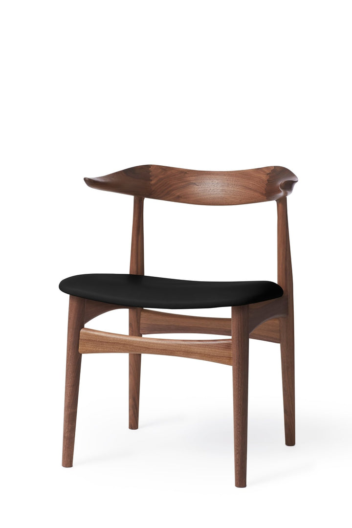 Cow Horn Dining Chair - Warm Nordic - Chairs - Prescott 207 - Walnut - HORNE