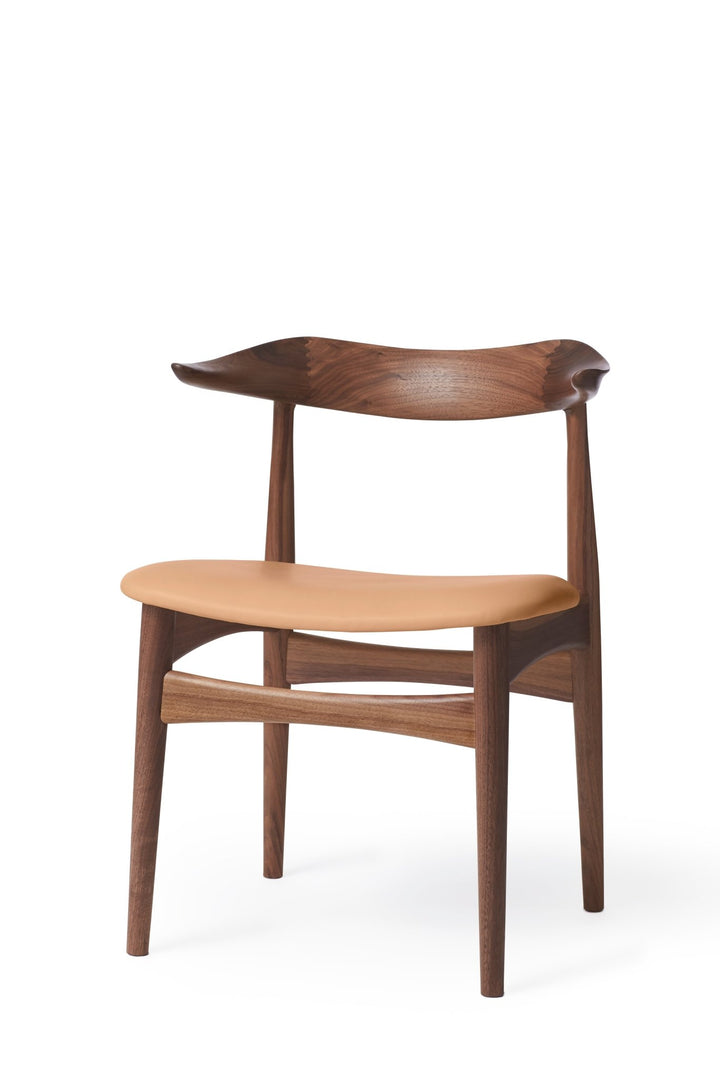 Cow Horn Dining Chair - Warm Nordic - Chairs - Soavé - Walnut - HORNE