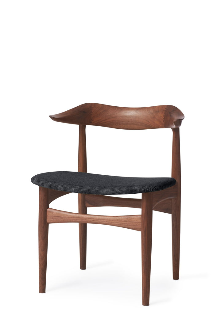 Cow Horn Dining Chair - Warm Nordic - Chairs - Hallingdal 180 - Walnut - HORNE