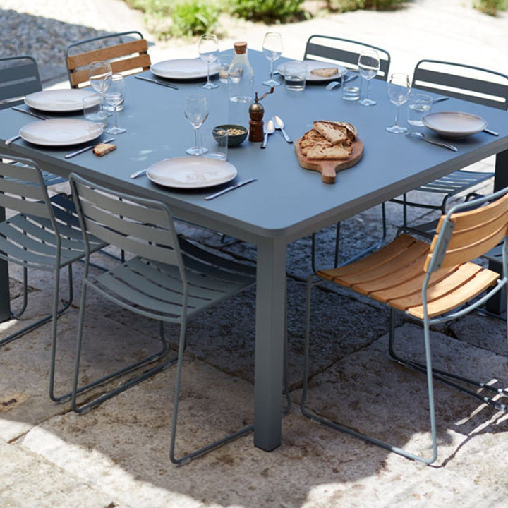 Craft Table - 56" x 56" - Fermob - Outdoor Furniture - Willow Green - HORNE