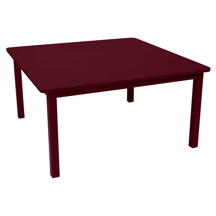 Craft Table - 56" x 56" - Fermob - Outdoor Furniture - Black Cherry - HORNE