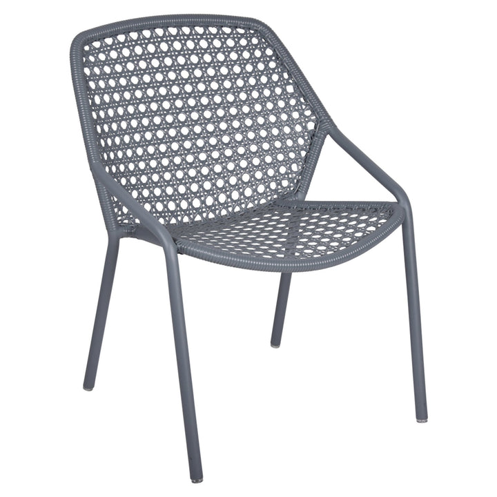 Croisette Armchair - Set of 4 - Fermob - Outdoor Furniture - Storm Grey - HORNE