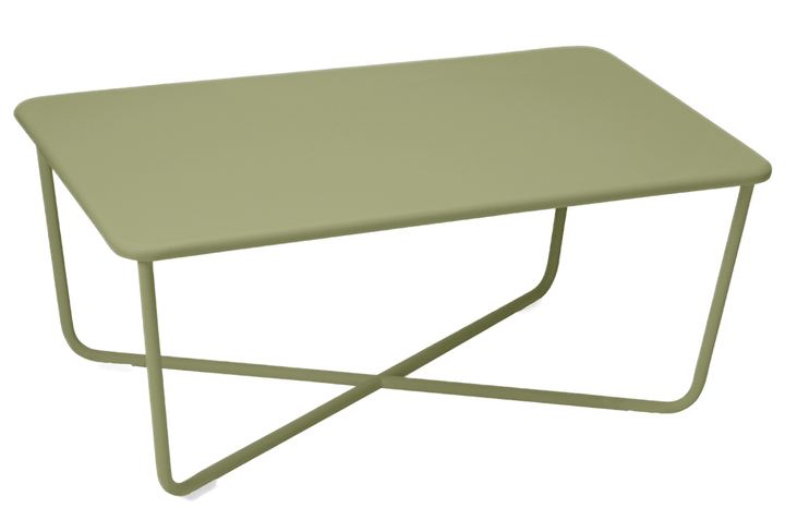 Croisette Low Table - Fermob - Outdoor Furniture - Willow Green - HORNE