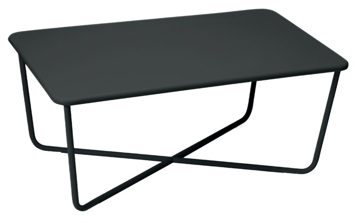 Croisette Low Table - Fermob - Outdoor Furniture - Anthracite - HORNE