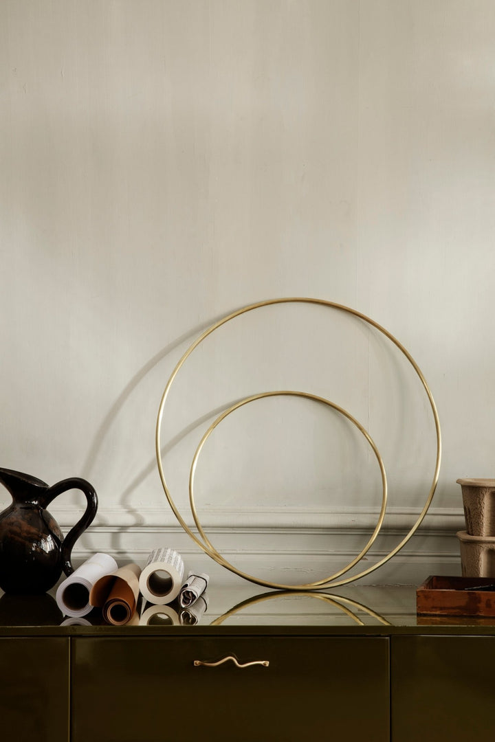 Curvature Handle - Ferm Living - Hangers & Hooks - Brass - HORNE