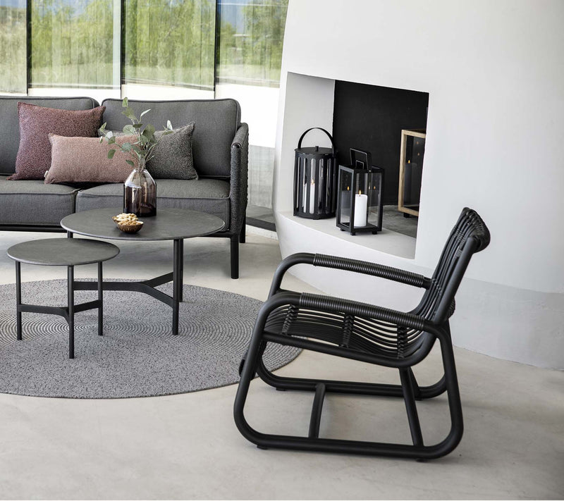 Curve Outdoor Lounge Chair - Cane Line - Outdoor Furniture - Natural - HORNE