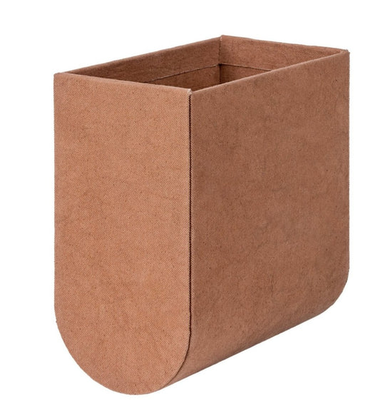 Curved Box - Kristina Dam - Storage + Organization - XX Small - Burnt Brown - HORNE